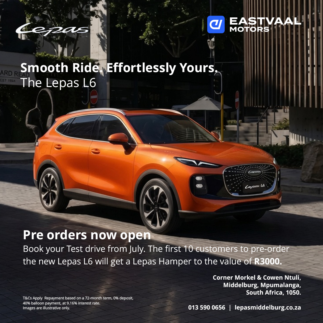 Lepas L6 from ​Eastvaal Middelburg Lepas