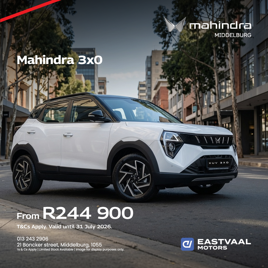 Mahindra 3X0 from Mahindra Middelburg