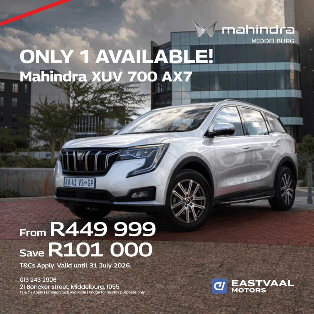 Mahindra XUV 700 AX7 from Eastvaal Motors