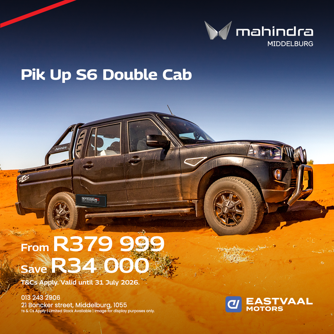 Mahindra S6 Double Cab from Mahindra Middelburg