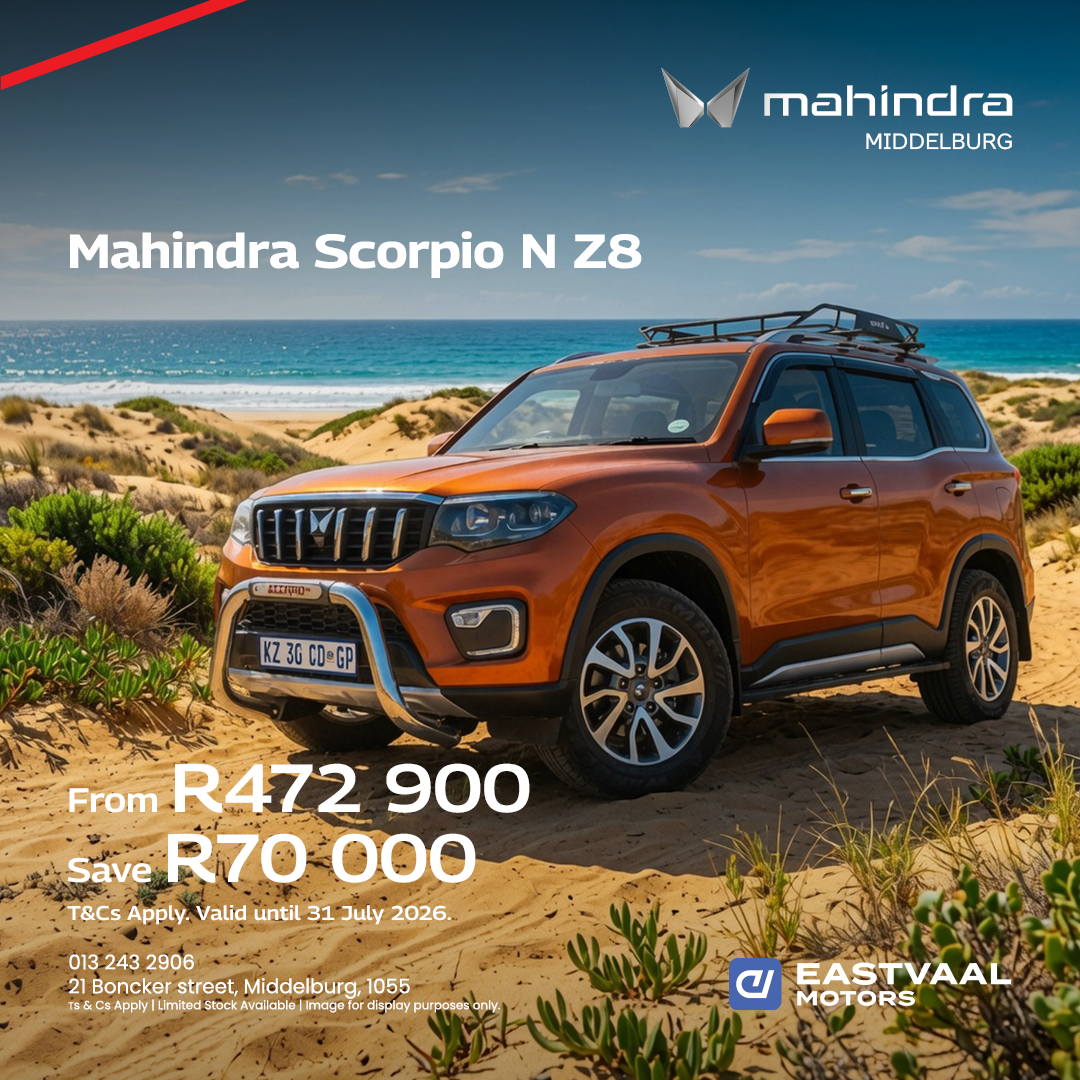 Mahindra Scorpio N Z8 from Mahindra Middelburg