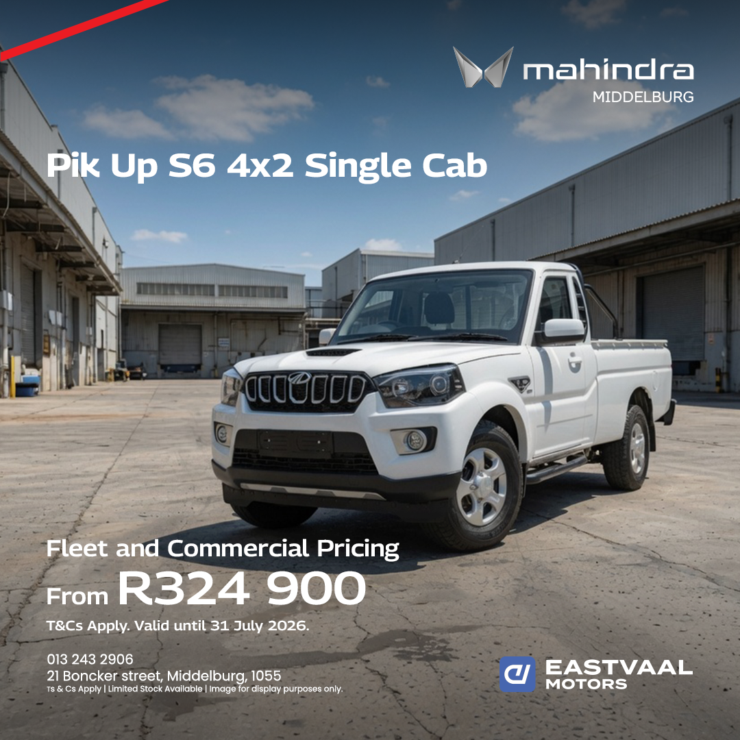 Mahindra Pik Up S6 4X2 S6 from Mahindra Middelburg