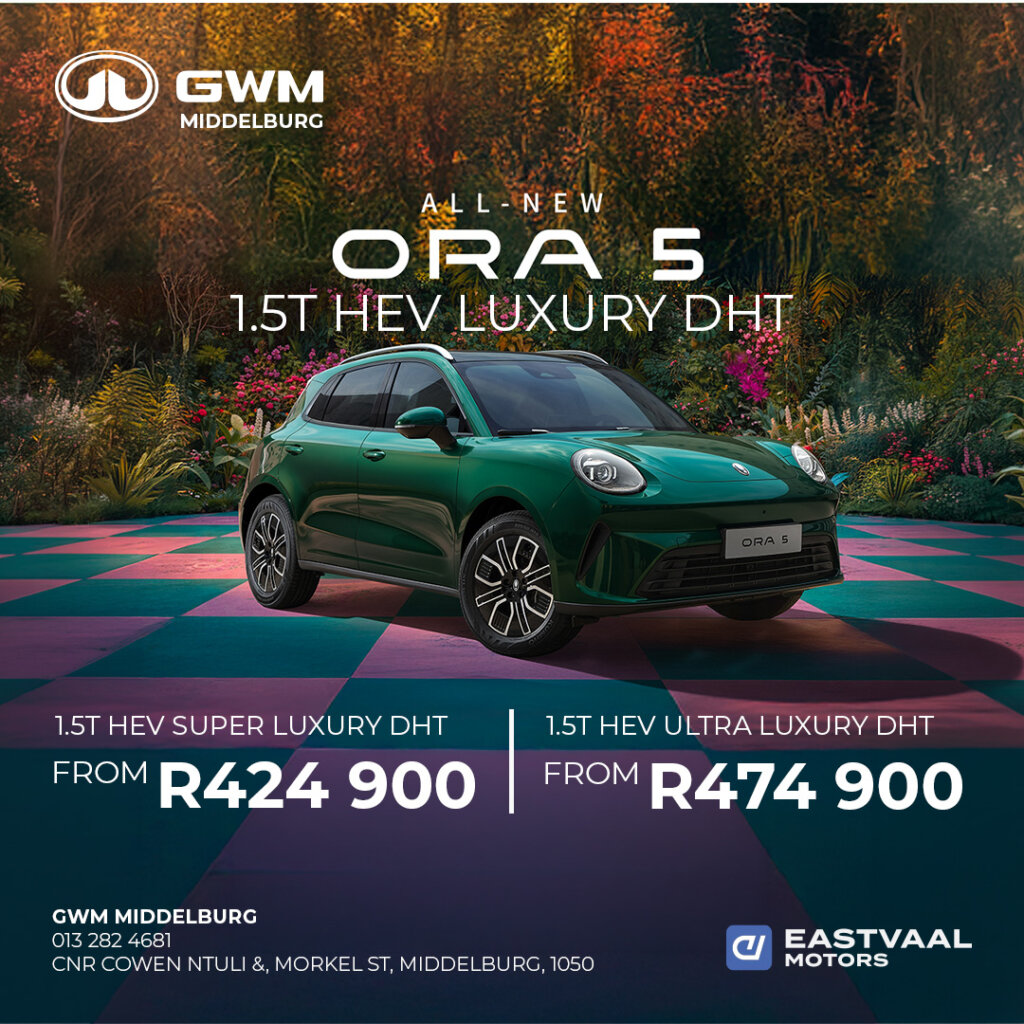ORA 5 1.5T HEV DHT from Eastvaal Motors