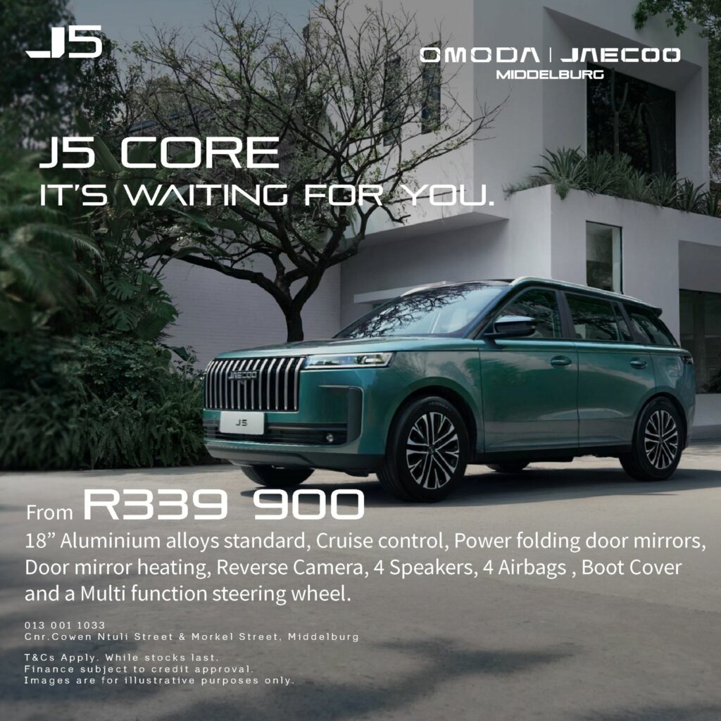 Jaecoo J5 Core from Eastvaal Motors