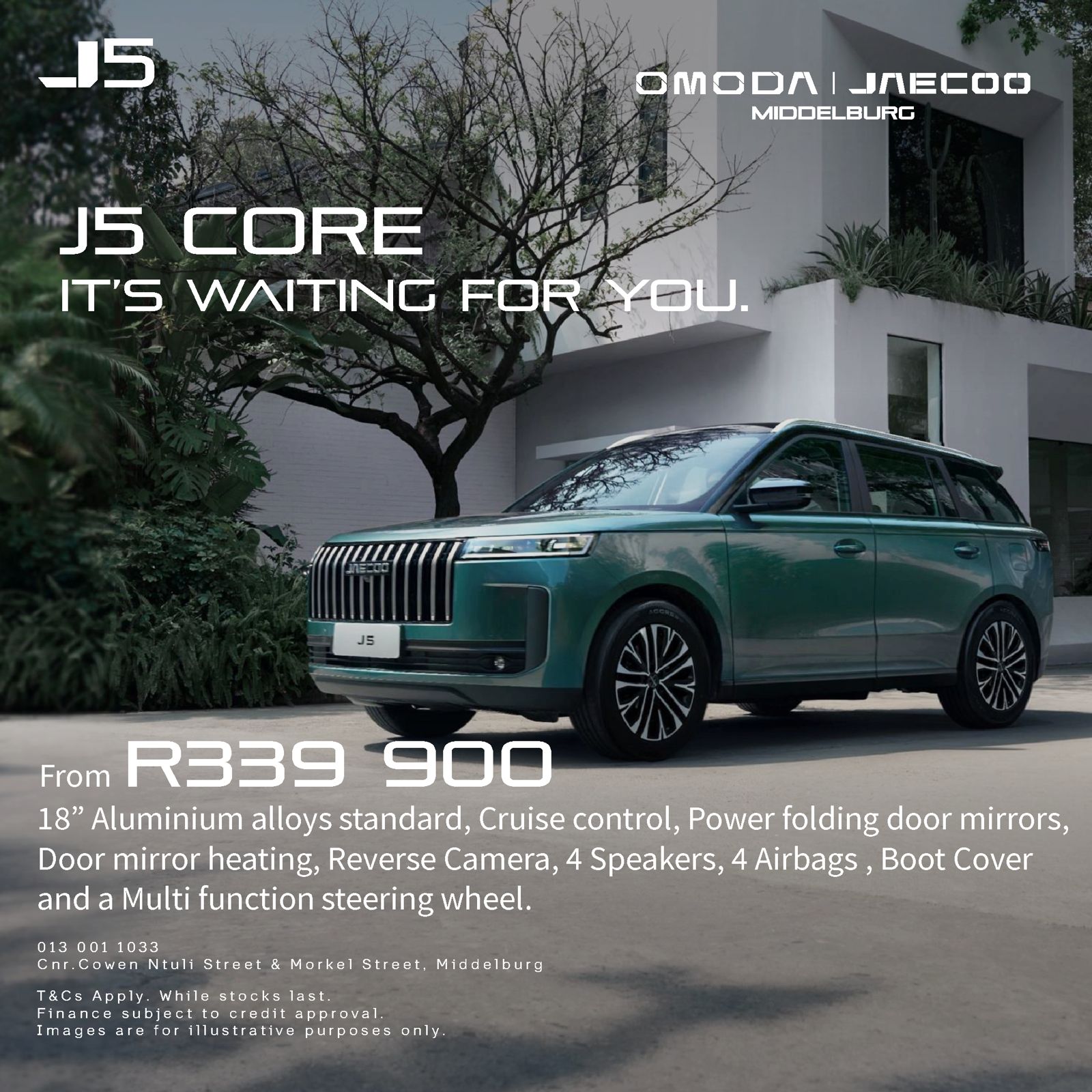 Jaecoo J5 Core from OMODA JAECOO Middelburg