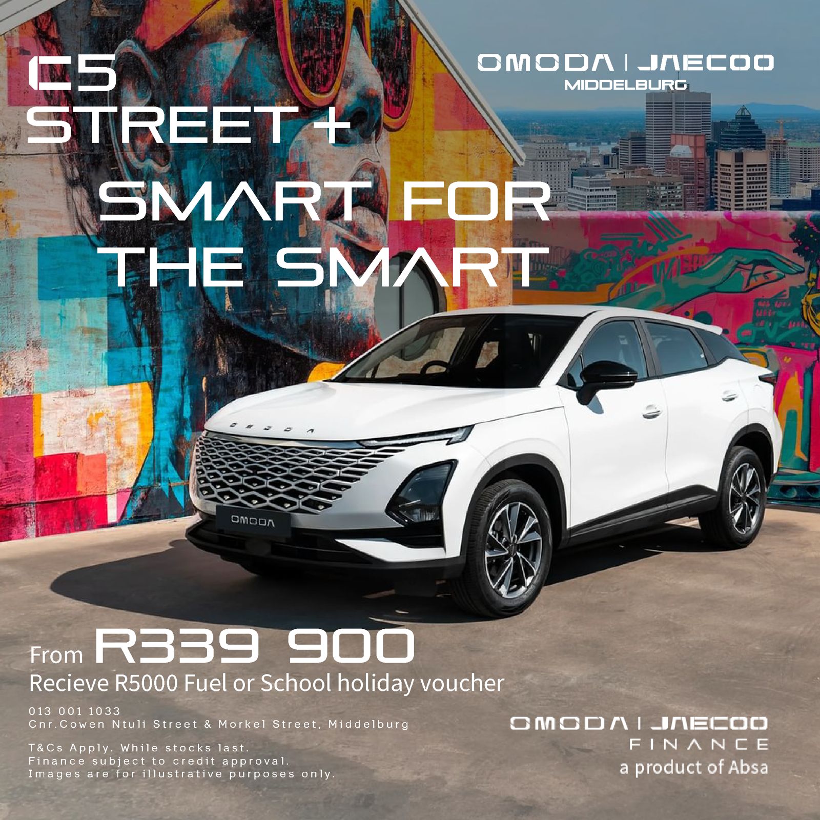 Omoda C5 Street Plus from OMODA JAECOO Middelburg