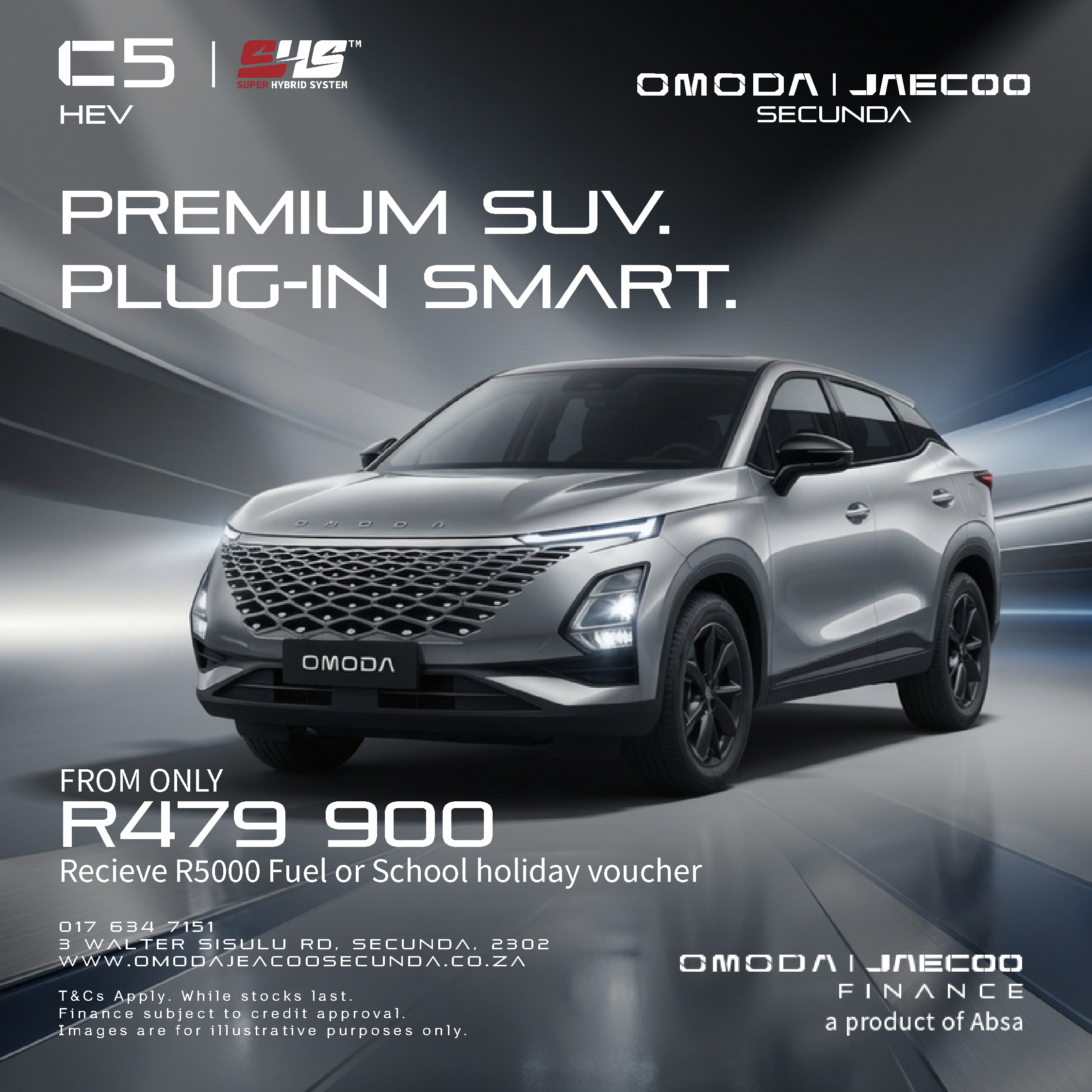 Omoda C5 HEV from OMODA JAECOO Secunda