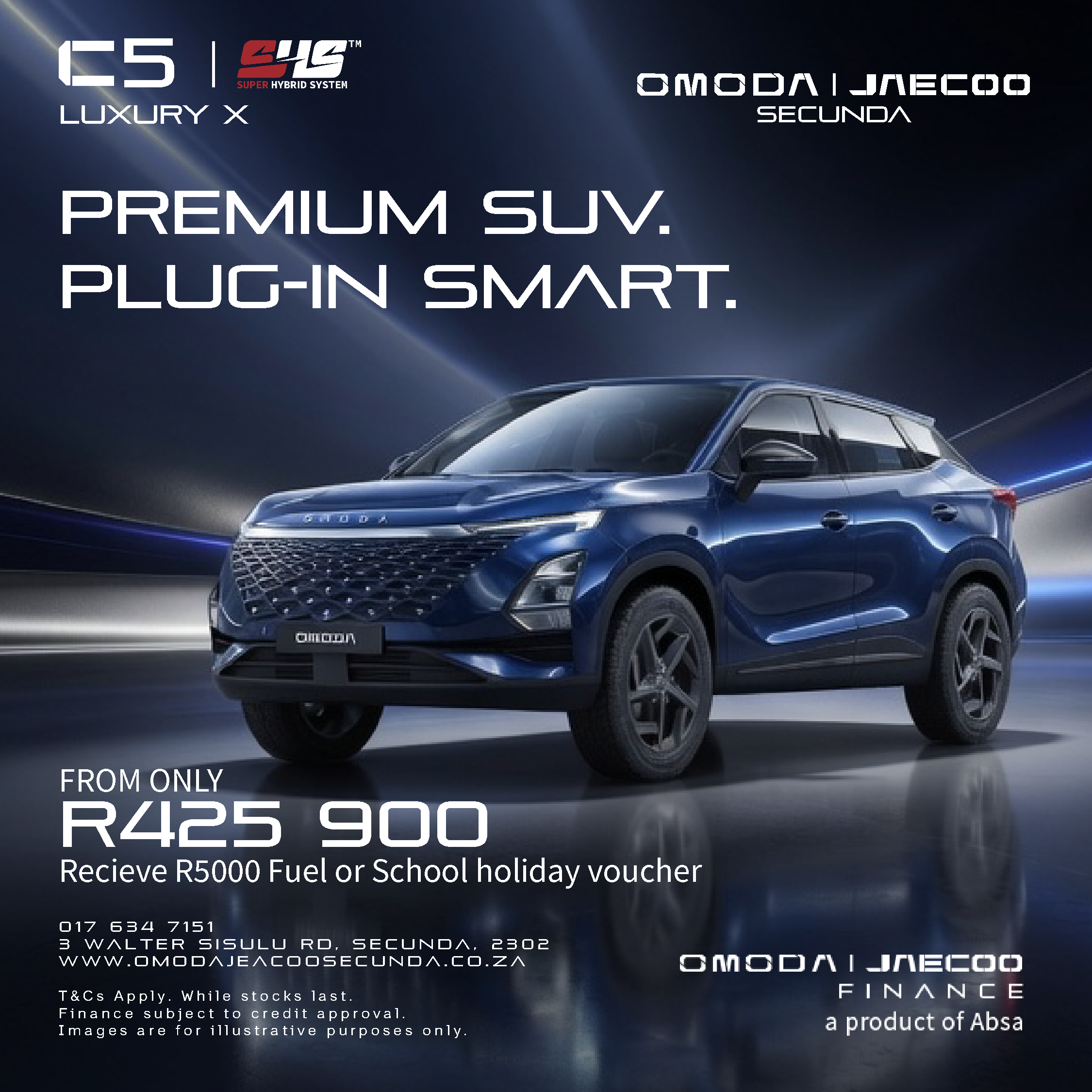 Omoda C5 Luxury X from OMODA JAECOO Secunda
