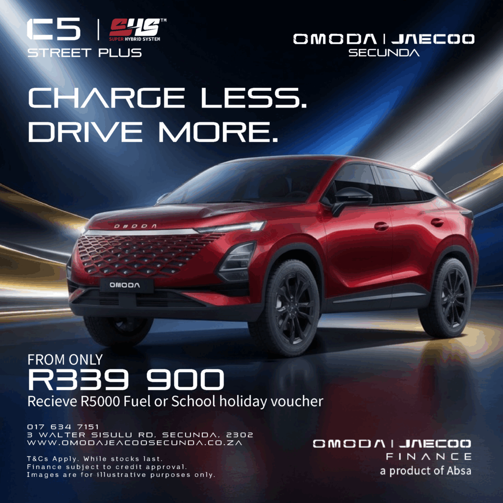 Omoda C5 Street Plus from Eastvaal Motors