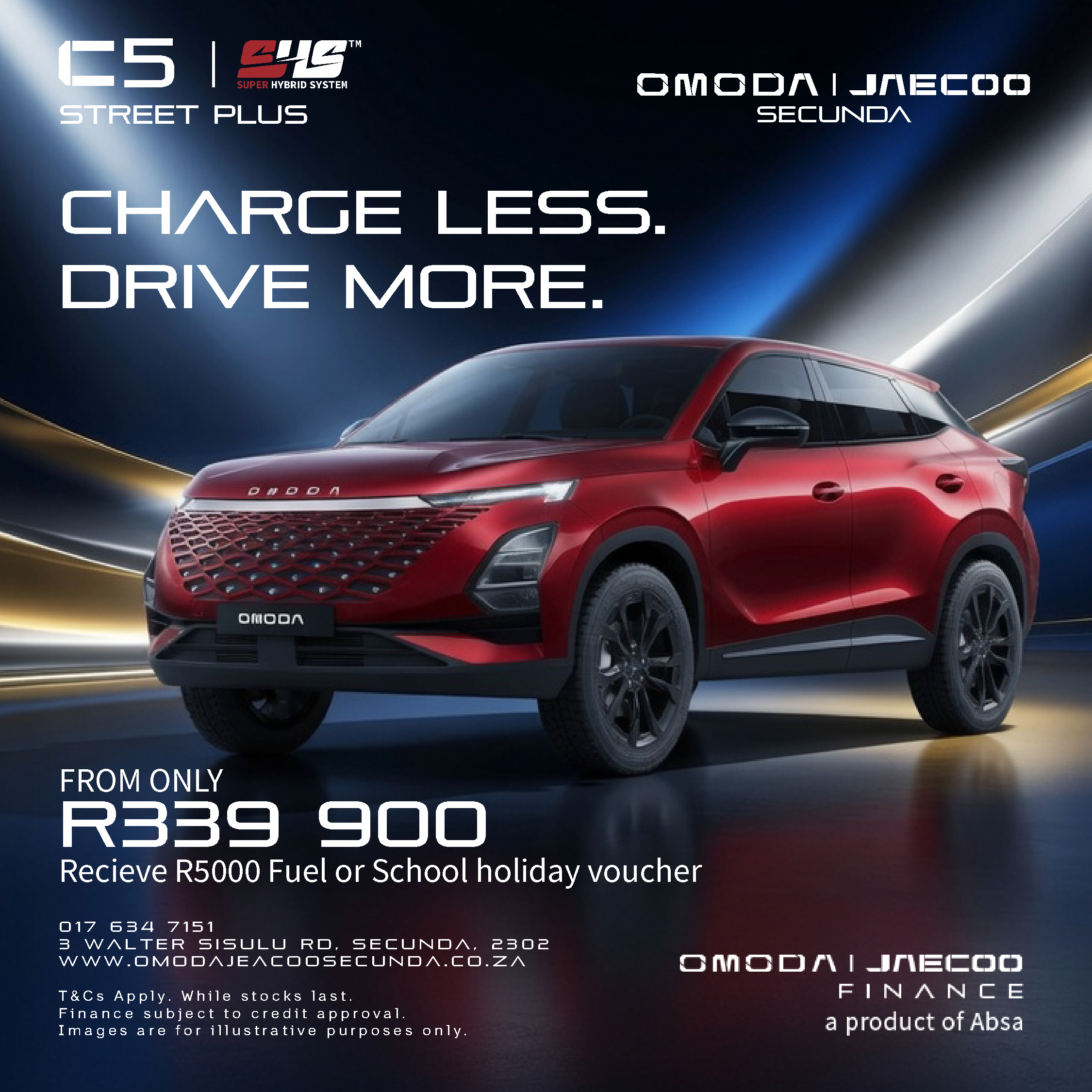 Omoda C5 Street Plus from OMODA JAECOO Secunda