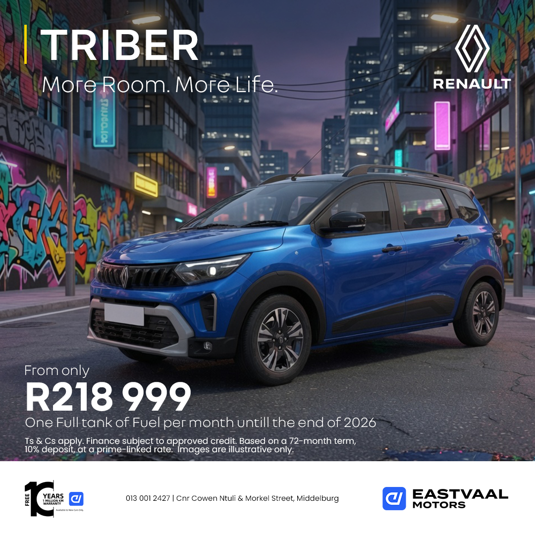 Renault Triber from Eastvaal Middelburg Renault