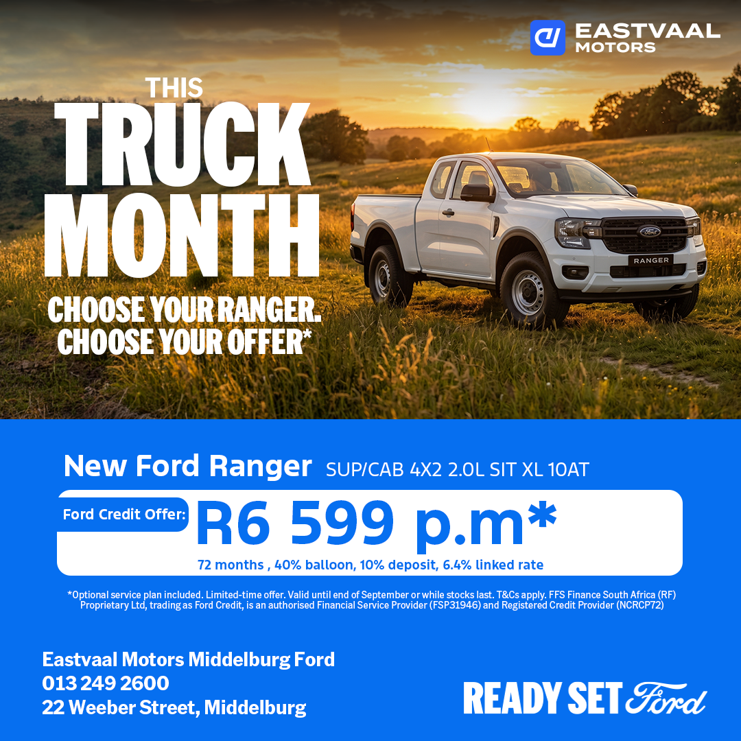 Ford Ranger SUP/CAB 4X2 2.0L SIT XL 10AT from Eastvaal Middelburg Ford