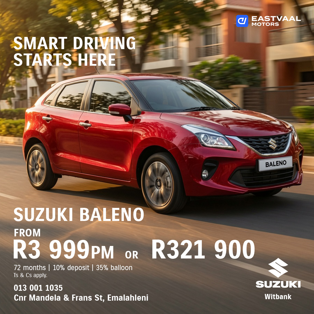 Baleno from Eastvaal Suzuki Emalahleni