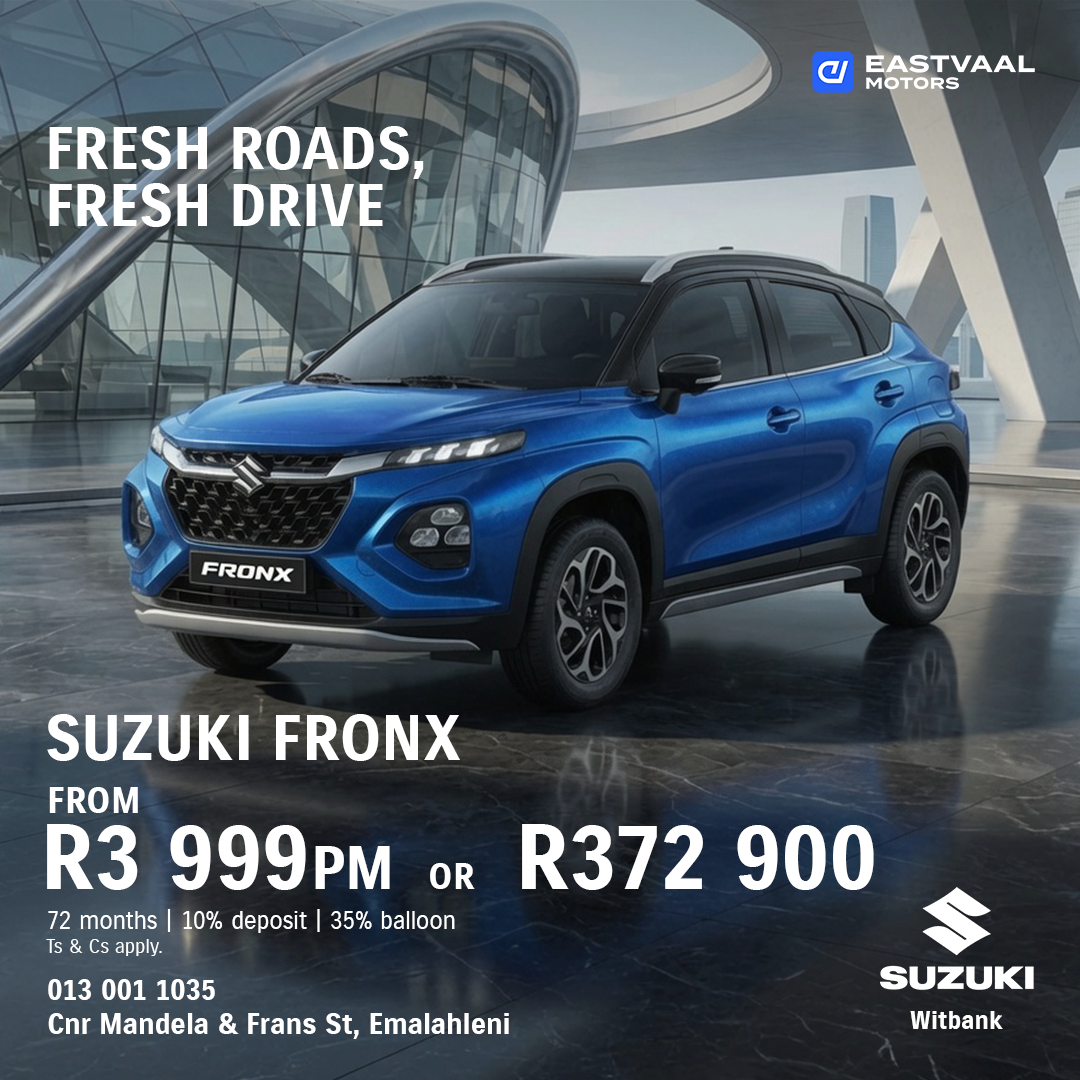 Suzuki Fronx from Eastvaal Suzuki Emalahleni