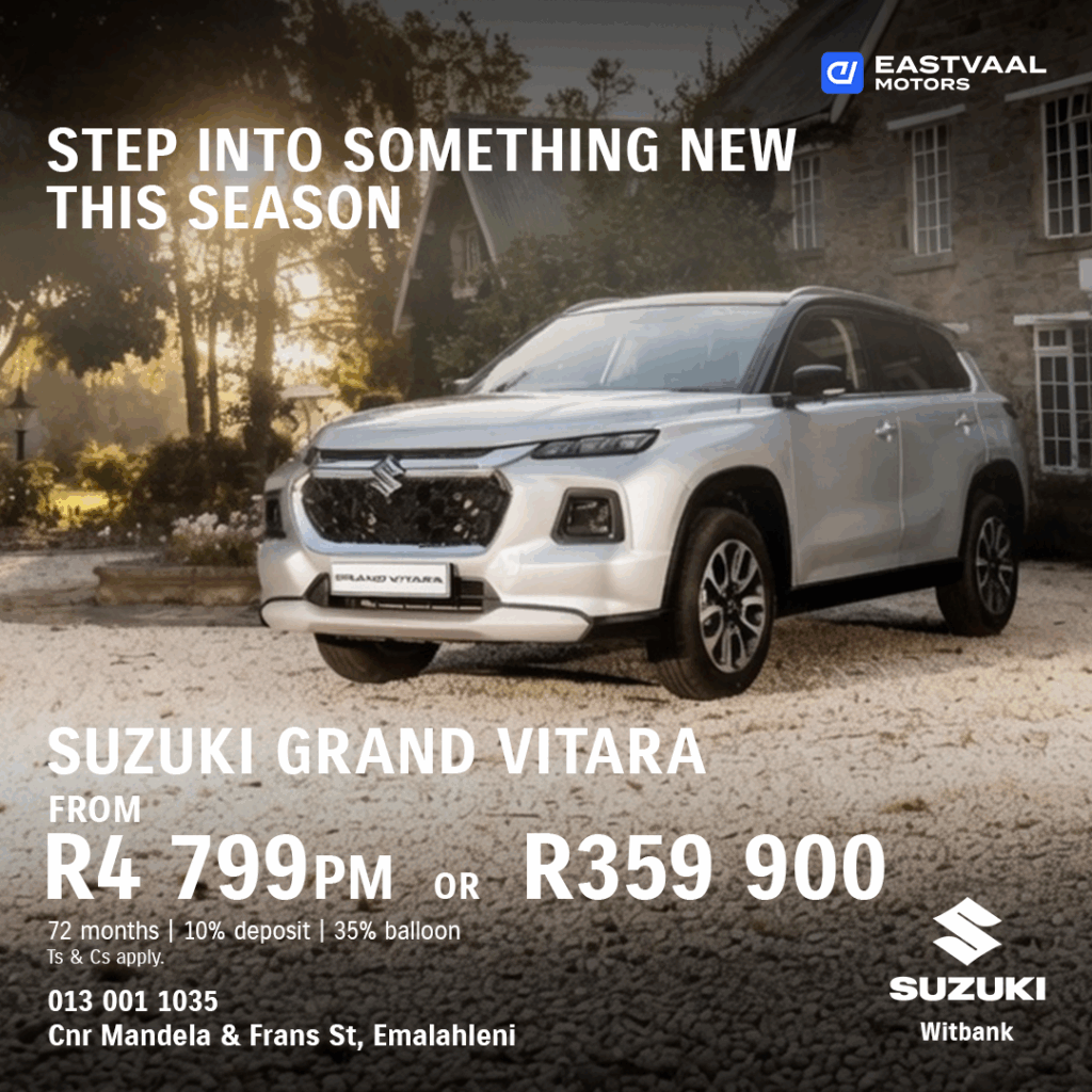 Suzuki Grand Vitara from Eastvaal Motors