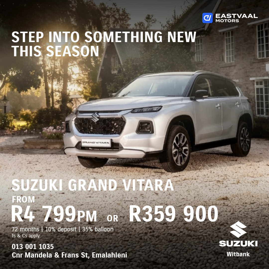 Suzuki Grand Vitara from Eastvaal Suzuki Emalahleni