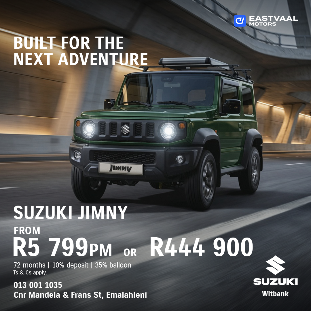 Suzuki Jimny from Eastvaal Suzuki Emalahleni
