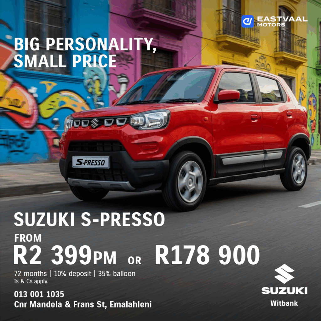 Suzuki S-Presso from Eastvaal Motors