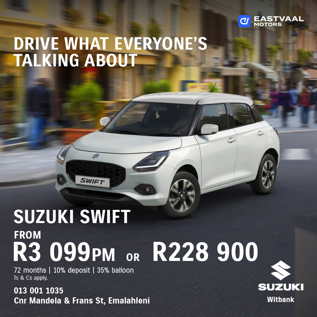 Suzuki Swift from Eastvaal Suzuki Emalahleni