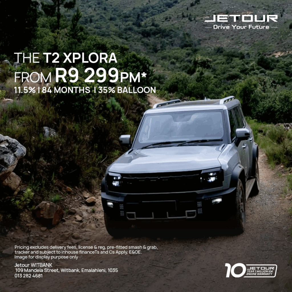 Jetour T2 Xplora from Eastvaal Motors