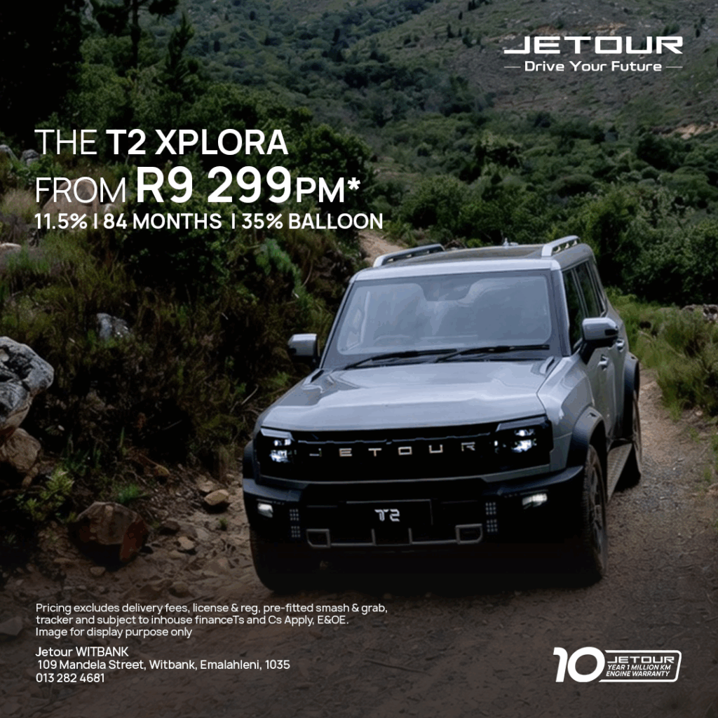 Jetour T2 Xplora from Eastvaal Motors