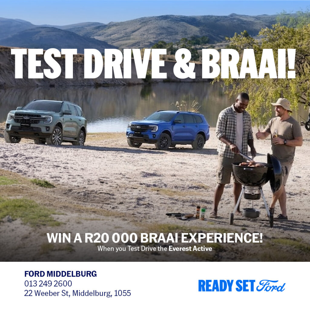Test Drive & Braai at Ford Middelburg from Eastvaal Motors