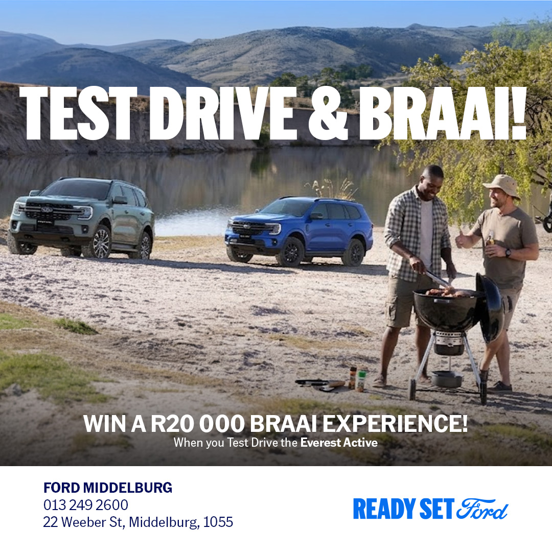 Test Drive & Braai at Ford Middelburg from Eastvaal Middelburg Ford