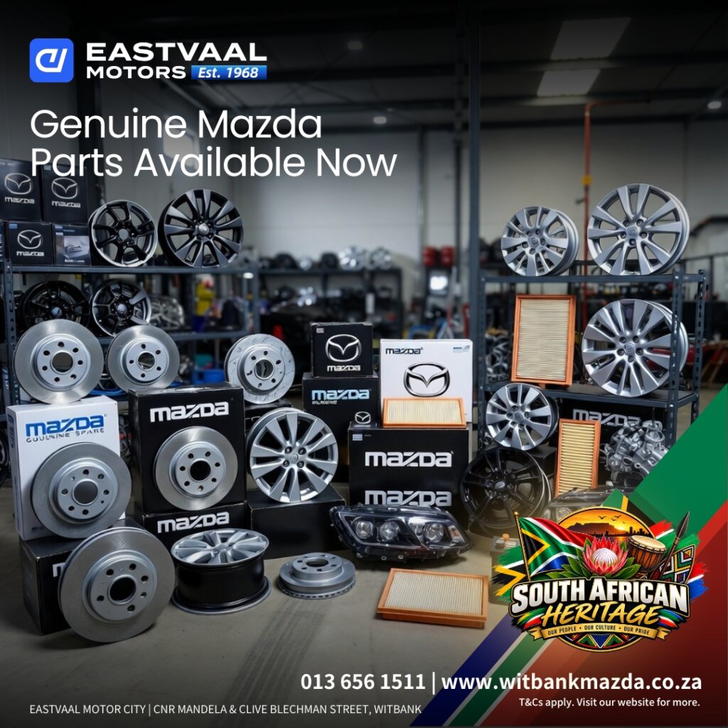 🛠️ Genuine Mazda Parts available now. from Eastvaal Motors
