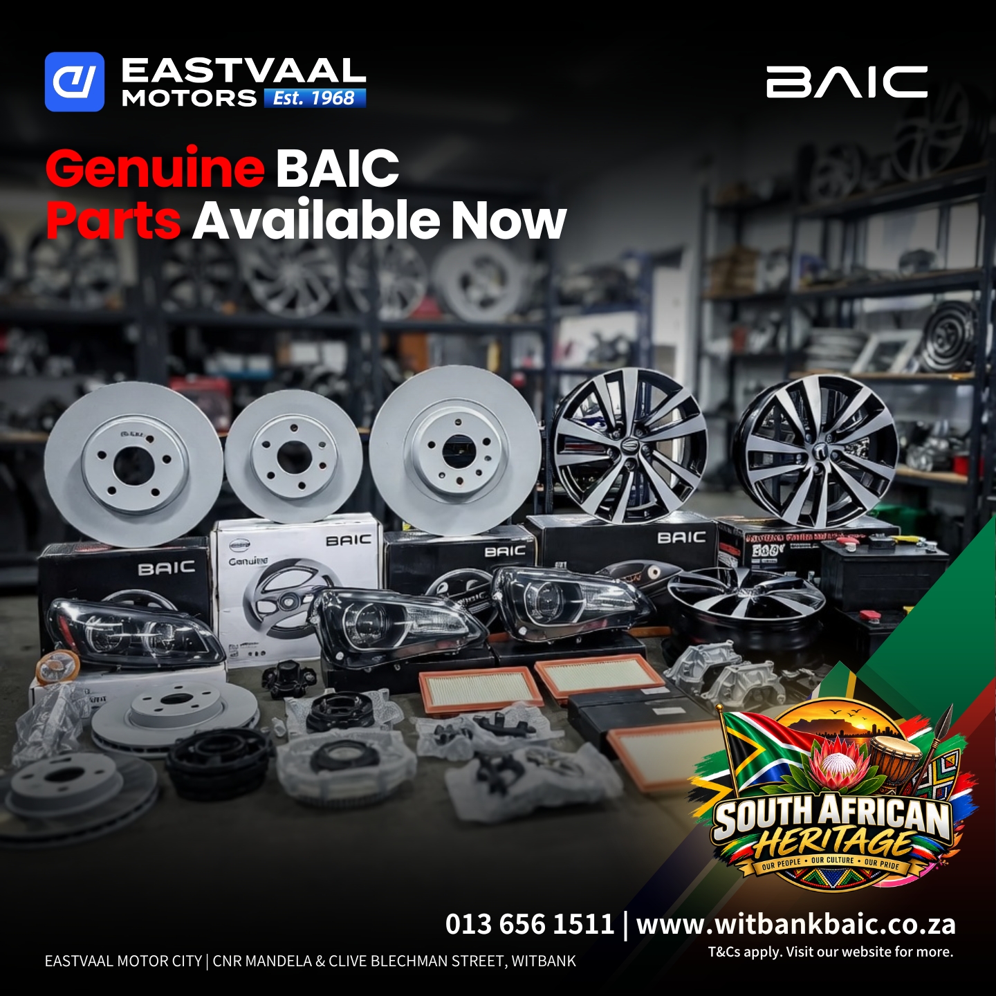 Genuine BAIC parts. Available now. from BAIC Witbank