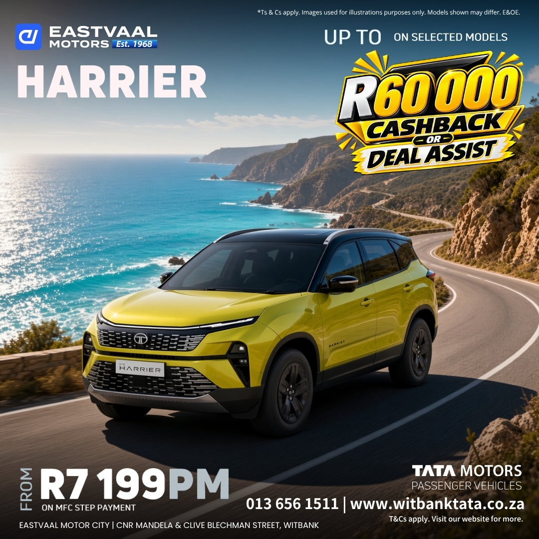 🏔️ Command every road this September. from Eastvaal Witbank Tata