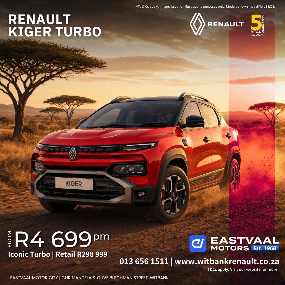 ❤️ Renault Kiger Iconic Turbo from Eastvaal Motor City Witbank Renault