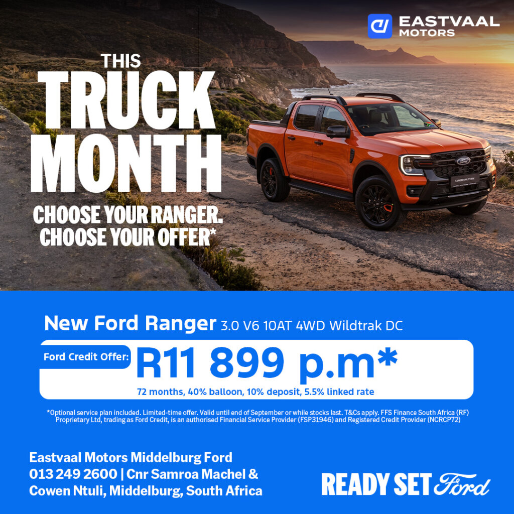 Ford Ranger 3.0 V6 4WD Wildtrek DC from Eastvaal Motors