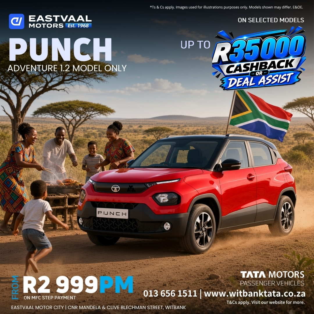 🔥 Punch above the rest! from Eastvaal Witbank Tata