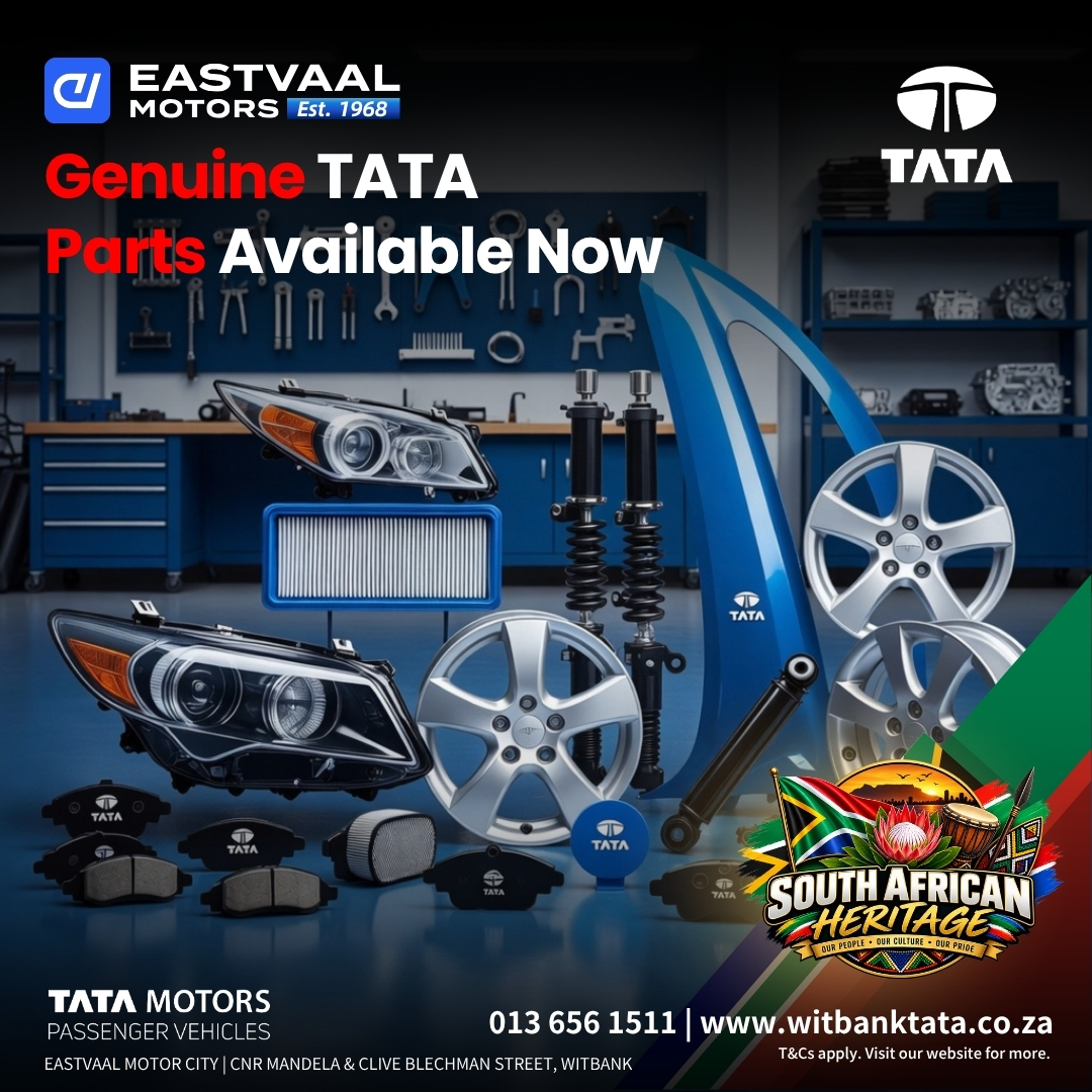 🛠️ Genuine Tata parts. Available now. from Eastvaal Witbank Tata
