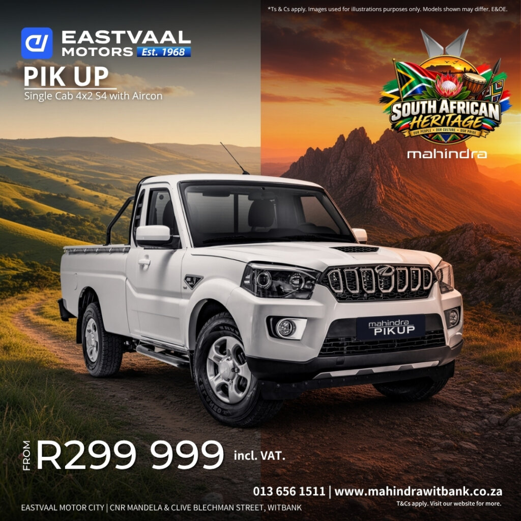 Pik Up Single Cab S4 + Aircon  Simple. Strong. Sorted. from Eastvaal Motors