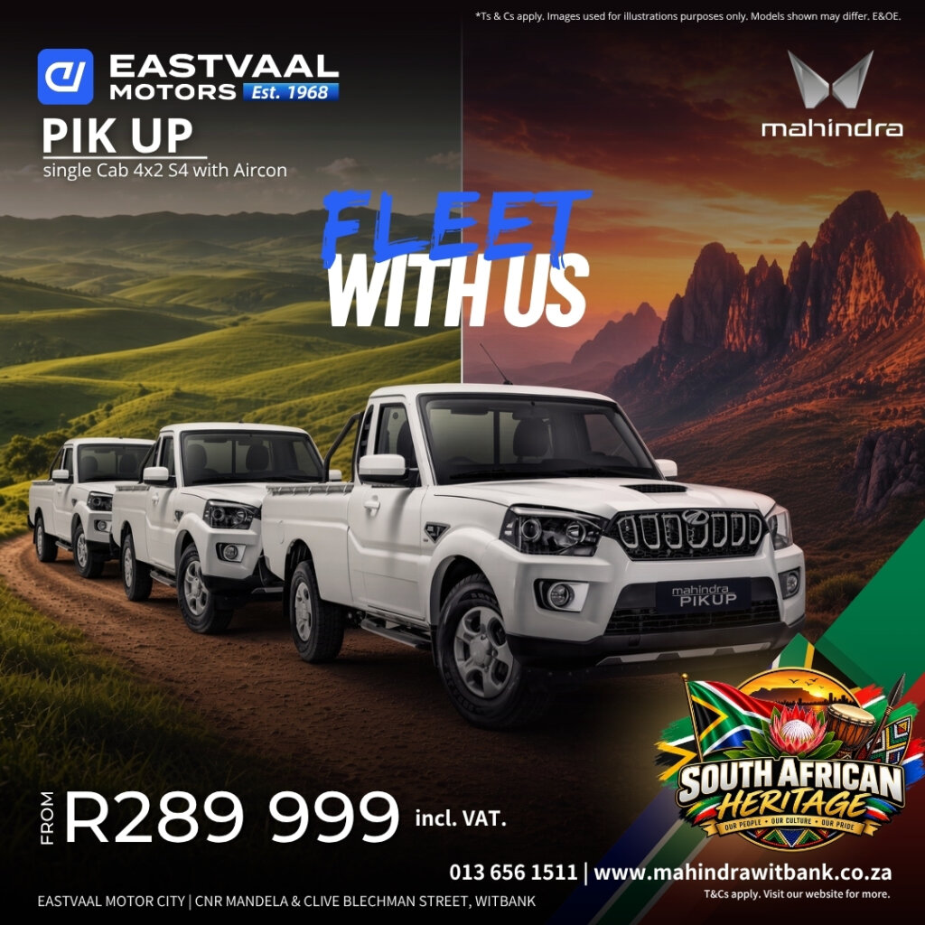 Fleet with us this September. from Eastvaal Motors