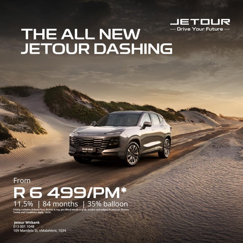 The All New Jetour Dashing from Eastvaal Motors