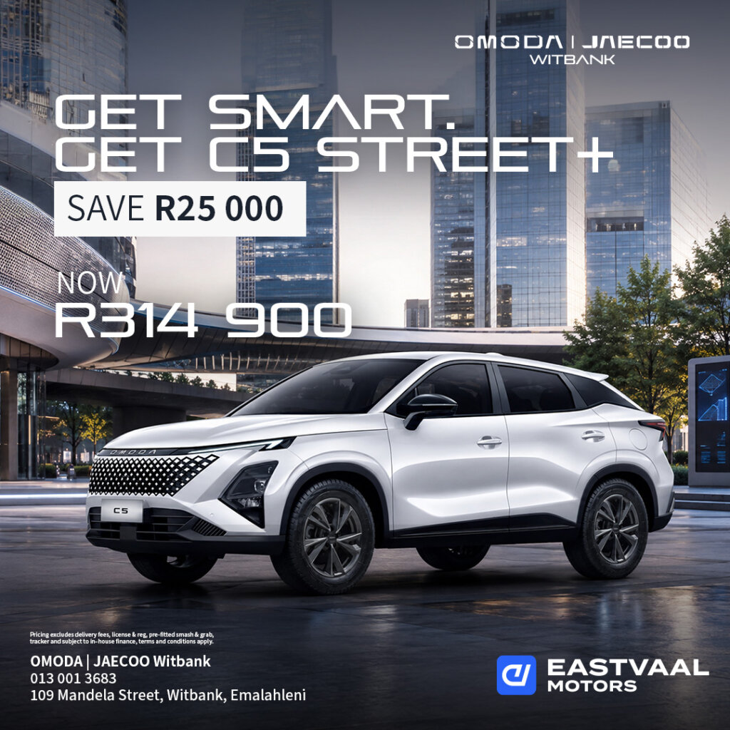 Omoda C5 Street + from Eastvaal Motors