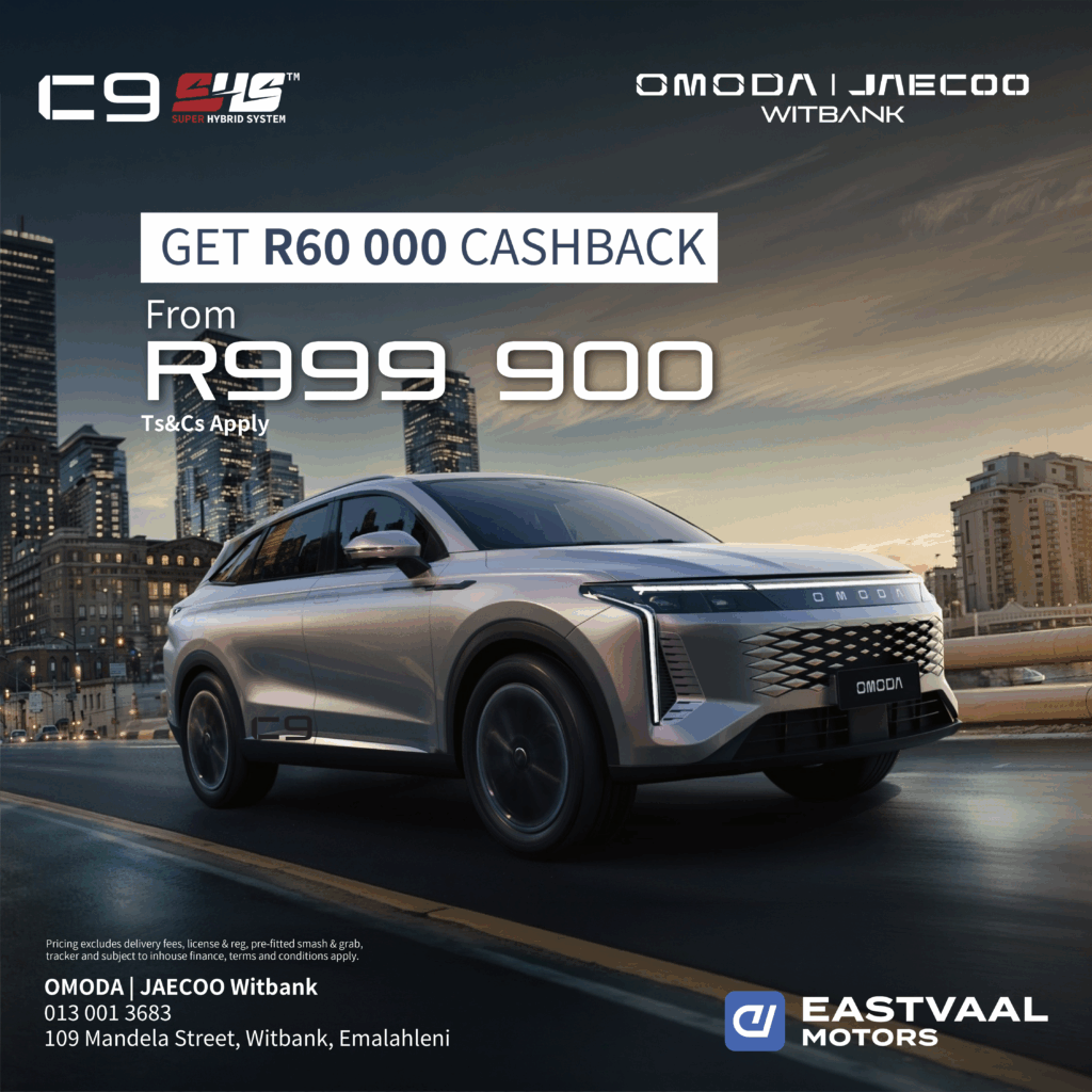 Omoda C9 SHS Cashback Special from Eastvaal Motors