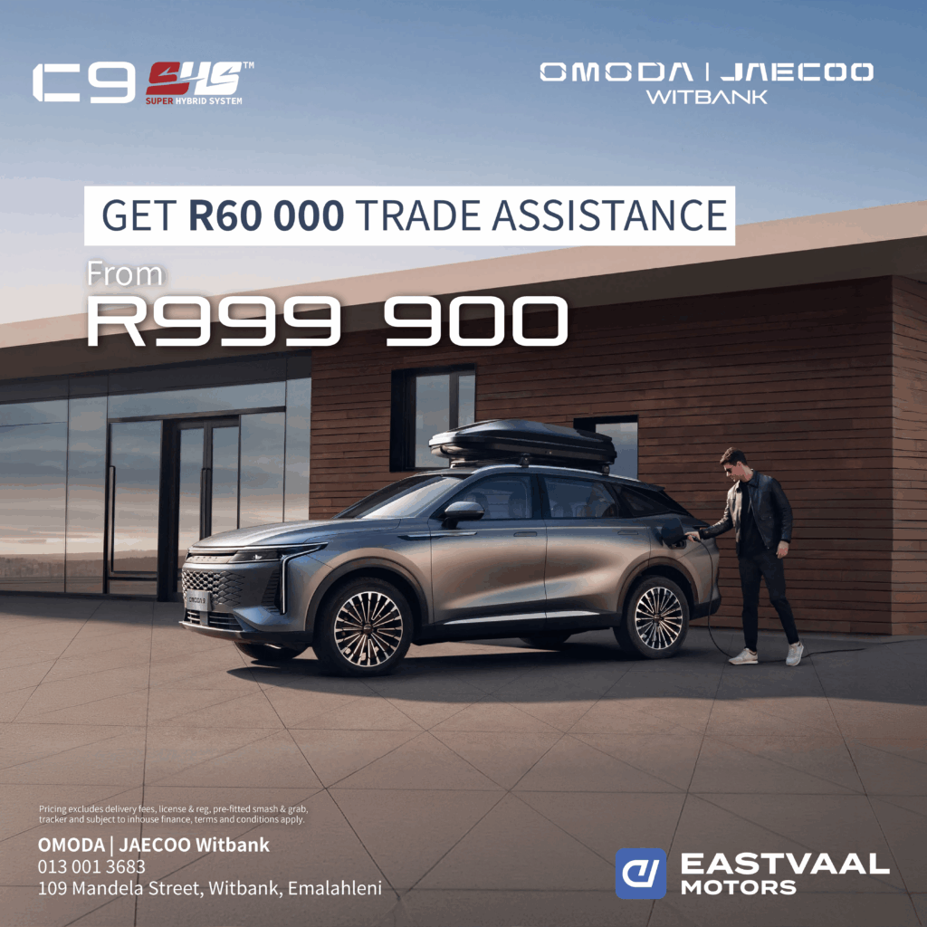 Omoda C9 SHS Trade-In Assistance Special from Eastvaal Motors