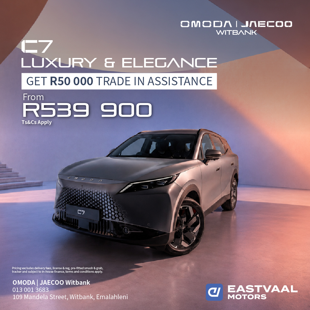 Omoda C7 from OMODA | JAECOO Witbank