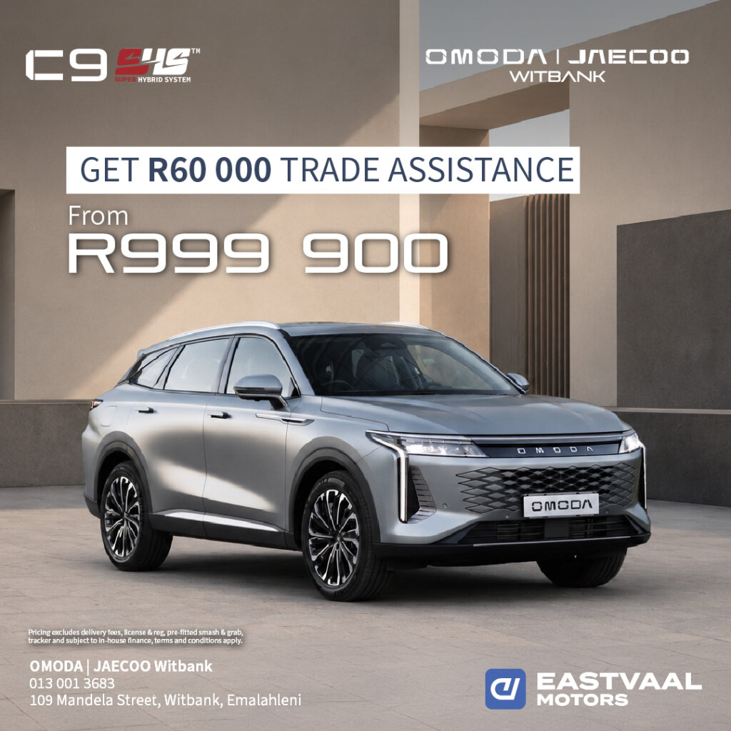 Omoda C9 SHS from Eastvaal Motors