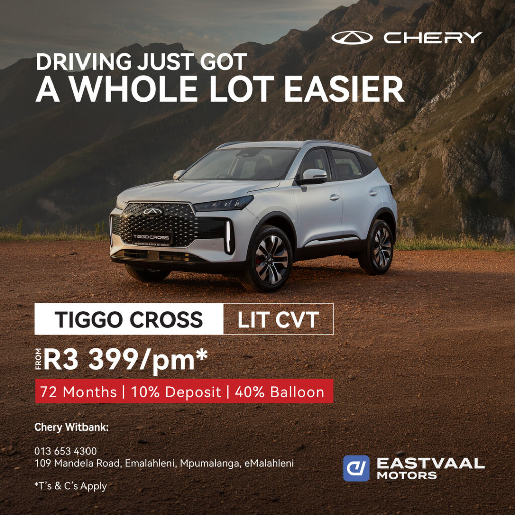 Chery Tiggo LIT CVT from Eastvaal Motors