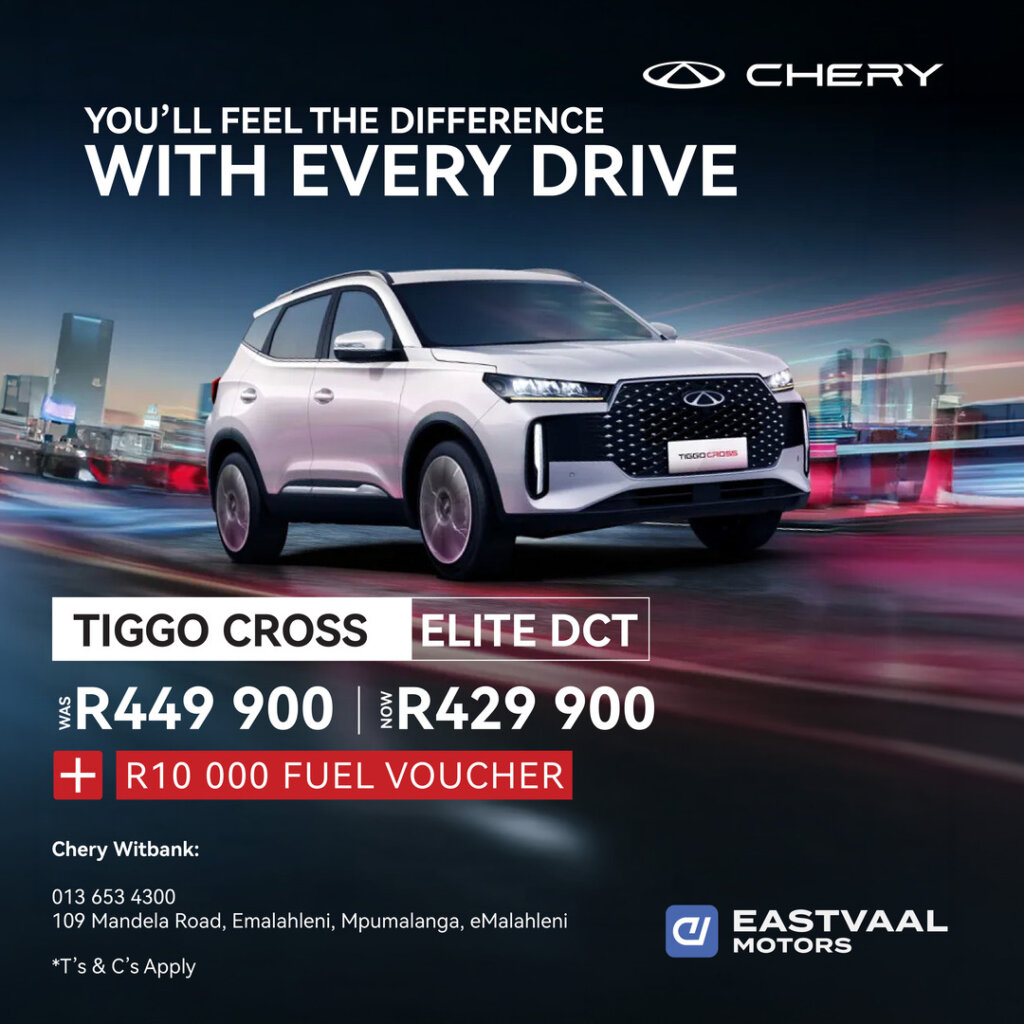 Chery Tiggo Cross Elite DCT from Eastvaal Motors