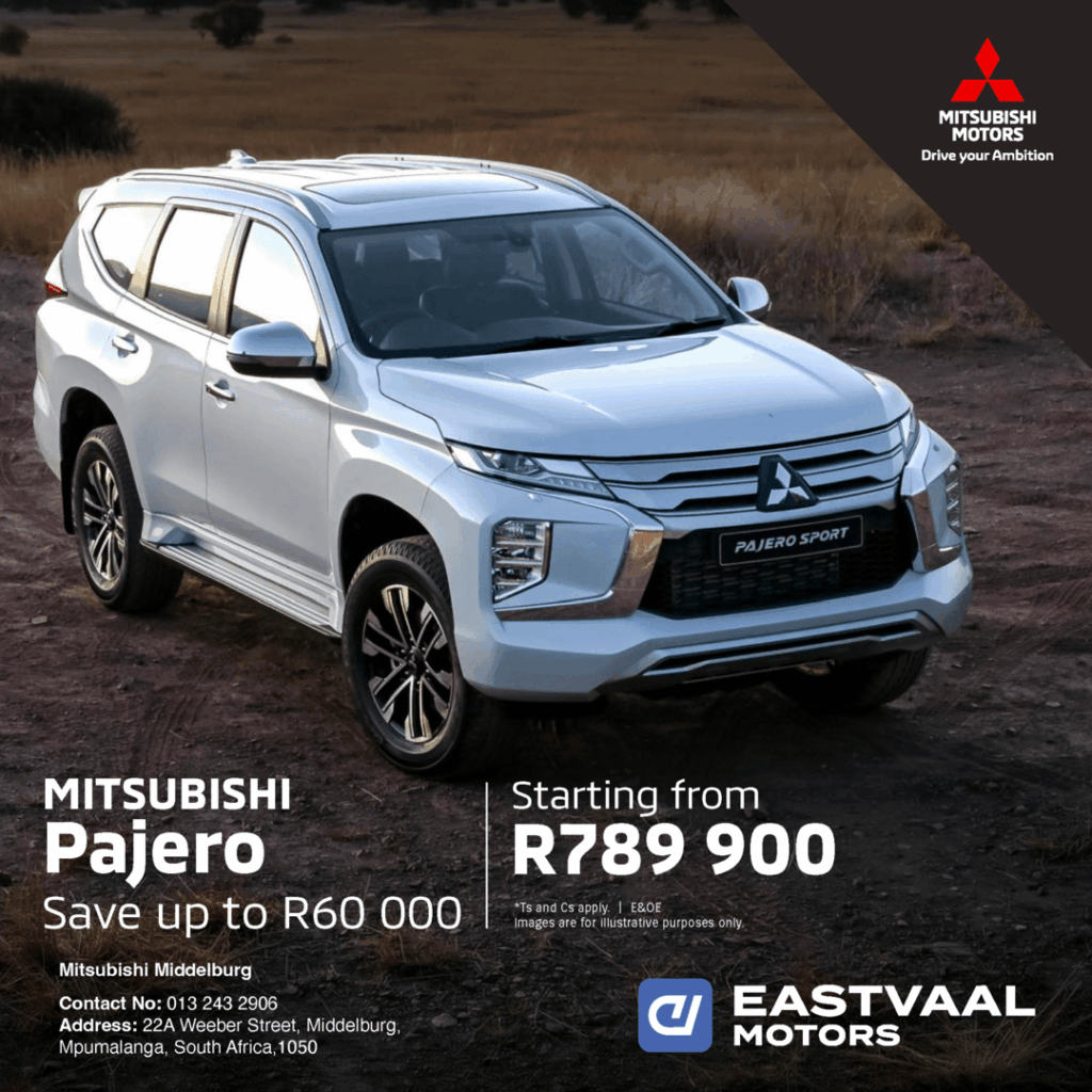 Mitsubishi Pajero from Eastvaal Motors