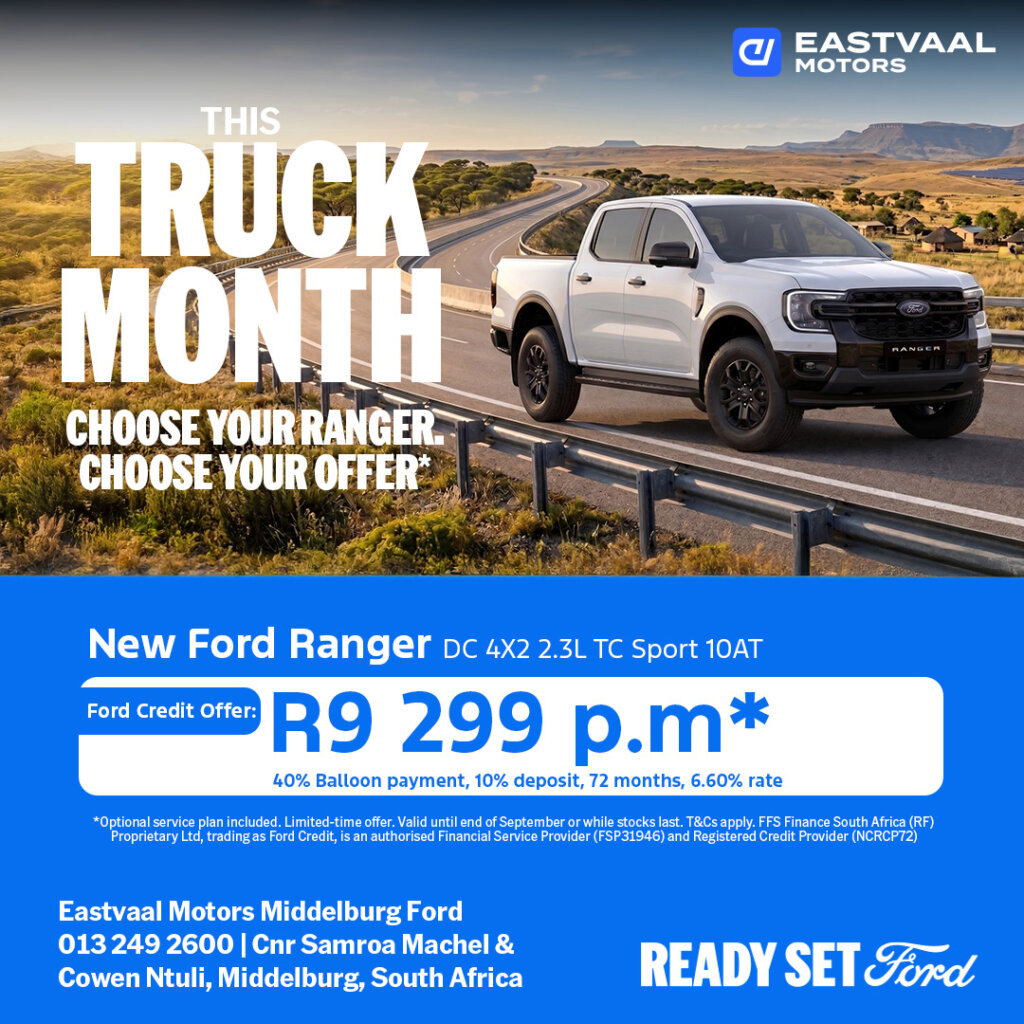 Ford Ranger Double Cab 4X2 2.3L TC Sport 10AT from Eastvaal Motors