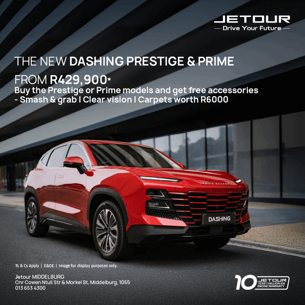 Jetour Dashing Prestige & Prime from Eastvaal Motors