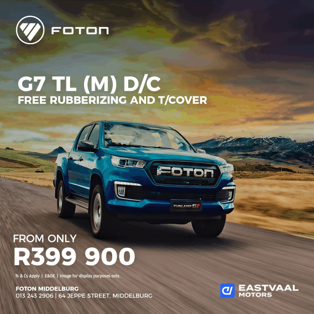 Foton G7 TL (M) D/C from Eastvaal Motors