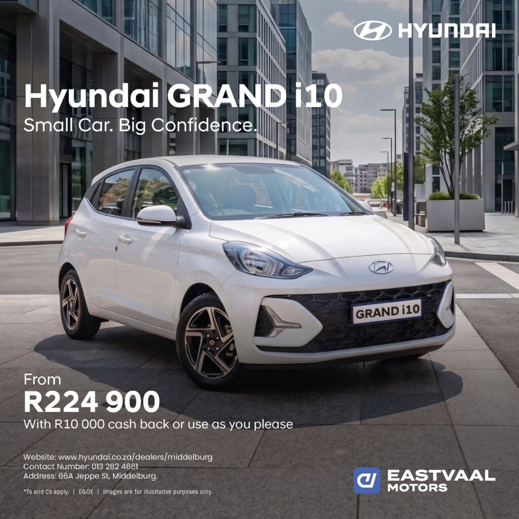 Hyundai Grand i10 from Eastvaal Motors