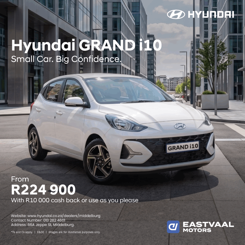 Hyundai Grand i10 from Eastvaal Motors